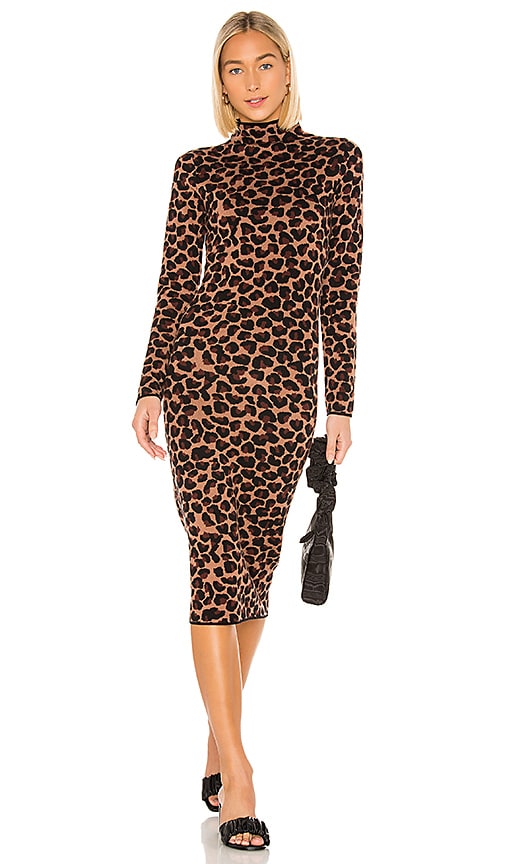 LPA Surrey Sweater Dress in Leopard | REVOLVE