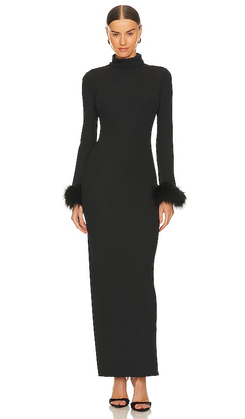 Shop Lpa Noemi Maxi Dress In Black