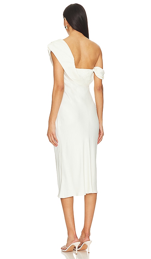  Lpa Midi-kleid Vania In Ivory. Größe Xs. Also In S, M. 
