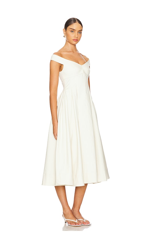 Shop Lpa Esfira Dress In Ivory