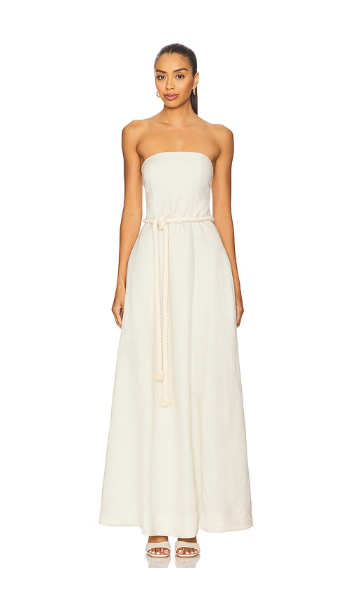 Everli Maxi Dress in Neutral. - size XS (also in L, M, S, XL, XXS)