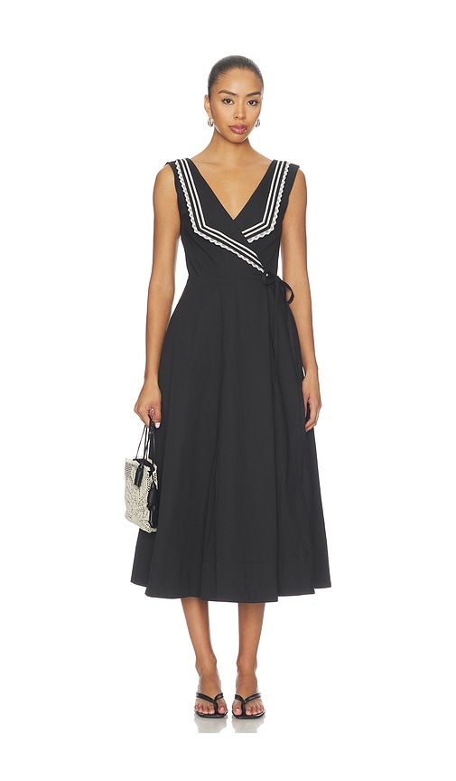 LPA ROBE THEA en Black & White. Taille S. Also en XXS, XS, M, L, XL.