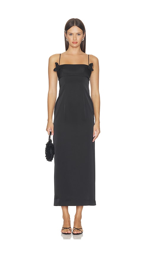 Marcella Midi Dress by LPA in Black