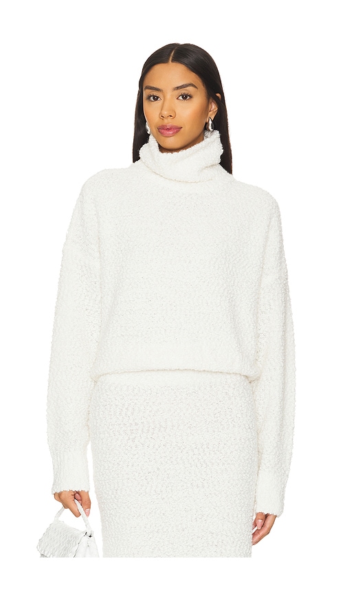 Lpa Evan Turtleneck Sweater In White