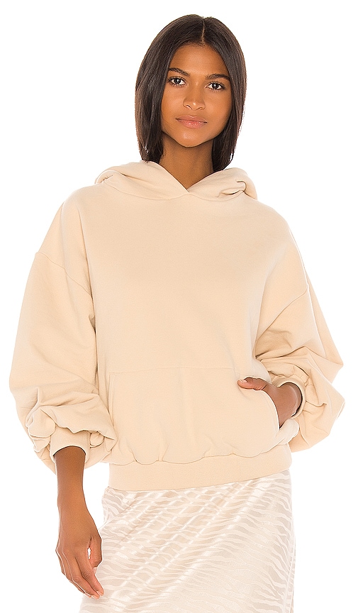 nude color sweatshirt