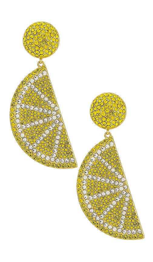 LPA Caspian Earring in Lemon Yellow