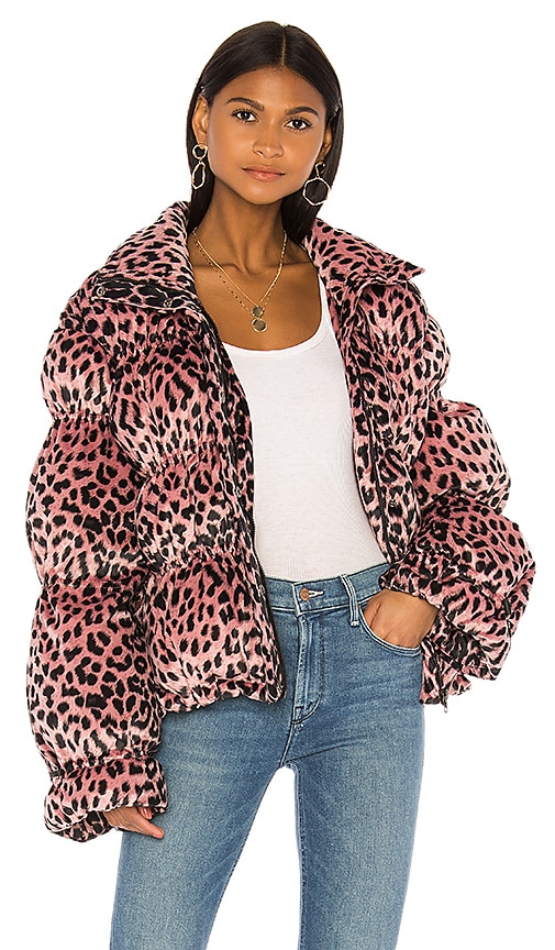 LPA Sora Jacket in Pink Leopard REVOLVE