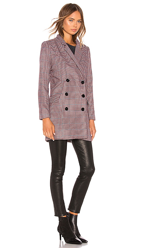 lpa double breasted blazer dress