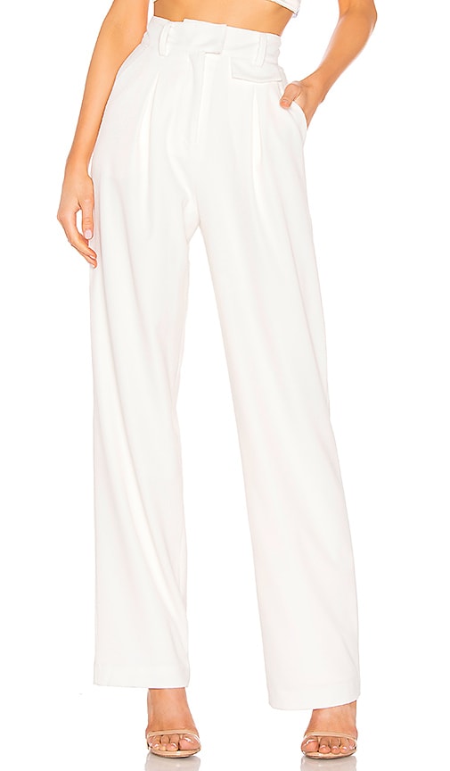 LPA Carlotta Pant in Ivory | REVOLVE