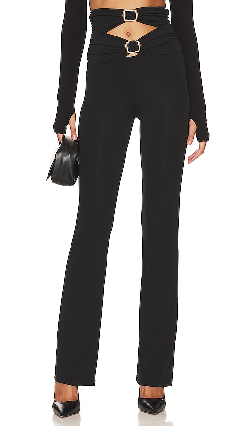 Lpa Cielo Cut Out Trousers In Black