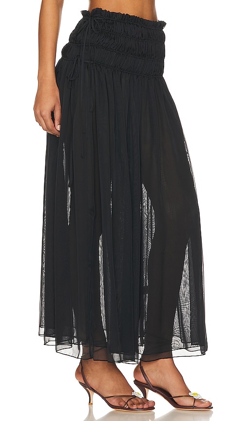 Shop Lpa Ophelia Maxi Skirt In Black