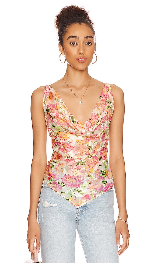 LPA Giorgia Top in Gaia Floral