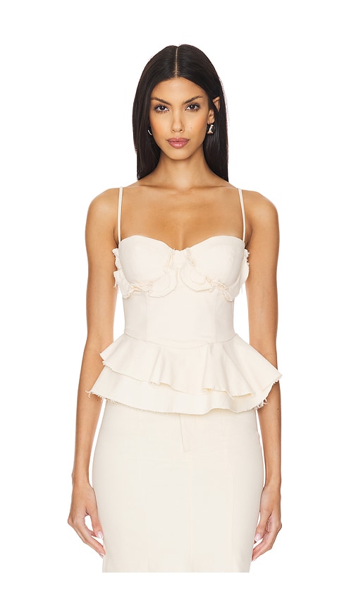 LPA Freya Top in Dusty Pearl