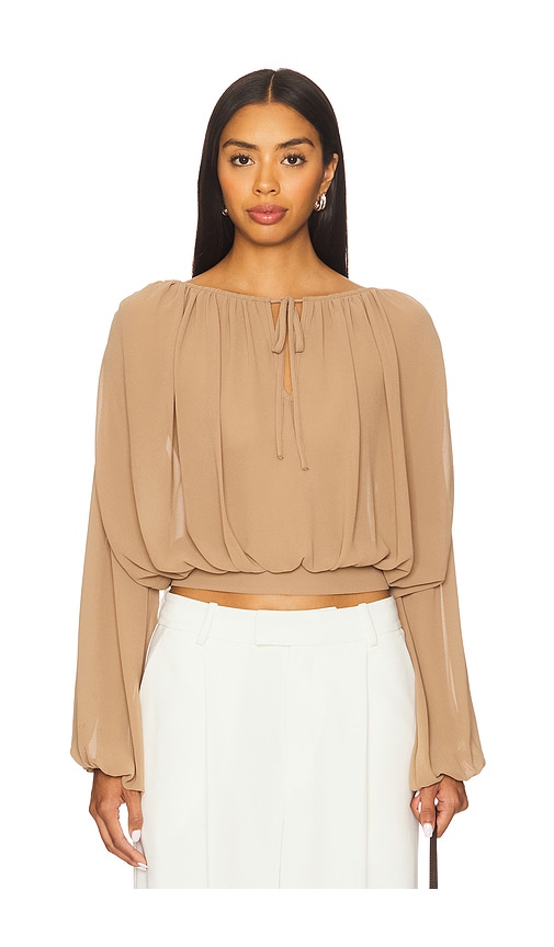 Lpa Davina Blouse In Neutral
