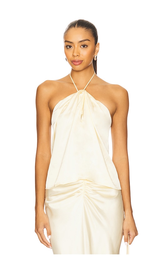Lpa Elinor Halter Top In Neutral
