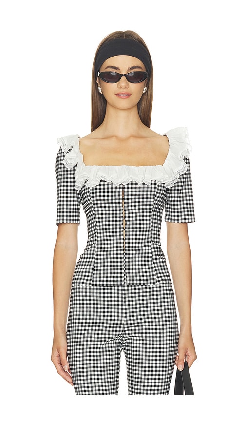 LPA Gigi Top en Black White Taille S Also en XXS XS M L XL 195 €