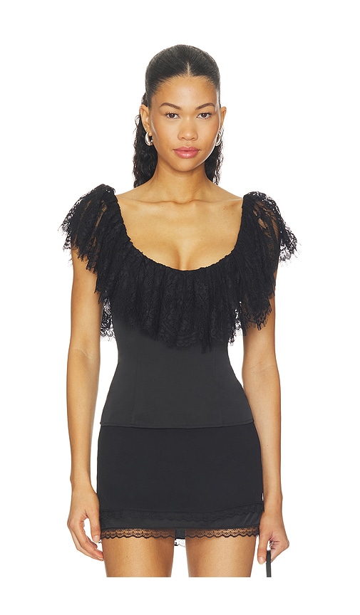 Camille Top by LPA in Black