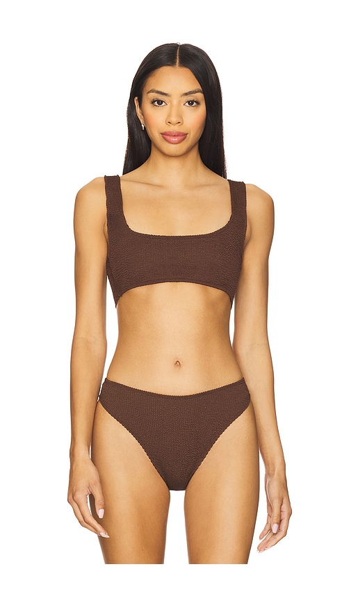 Cecilia Top in Brown. - size XS (also in L, M, S, XXS)