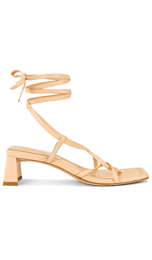 LPA Loren Block Heel in Nude