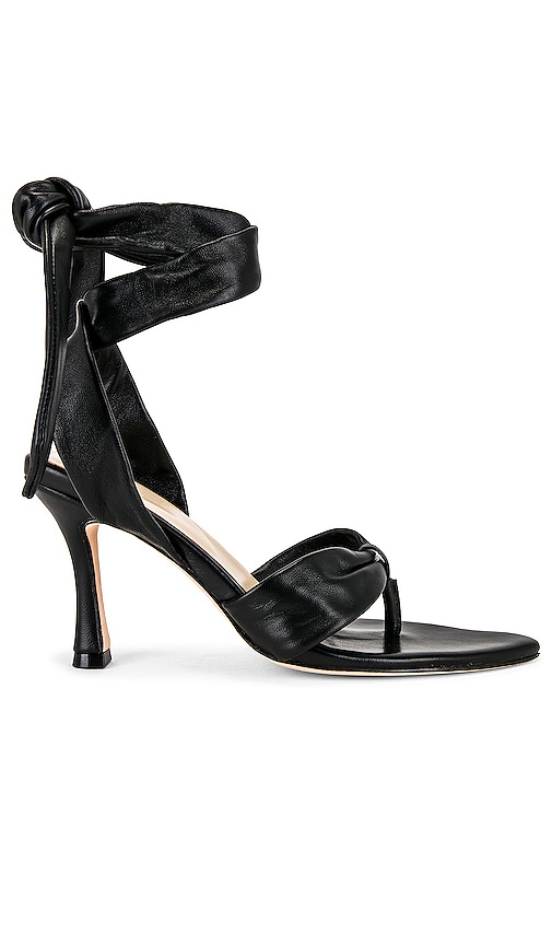 LPA Maddalena Heel in Black