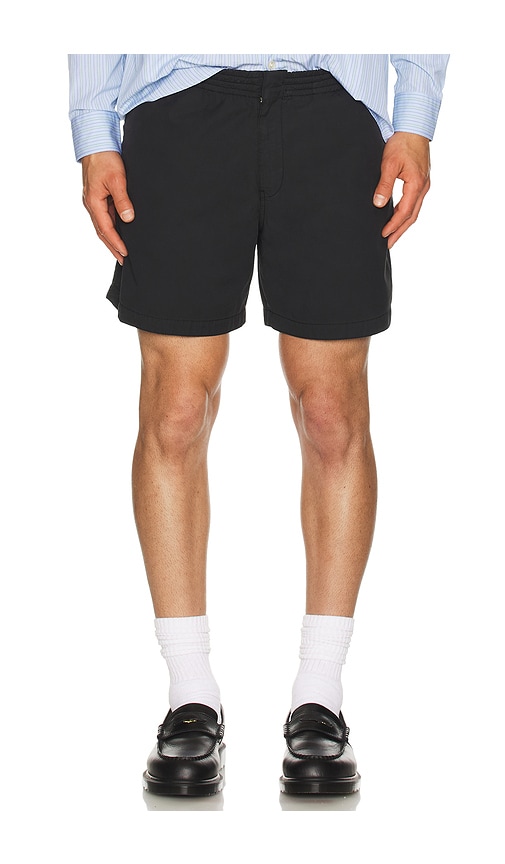 Le Père Double Pocket Short in Black