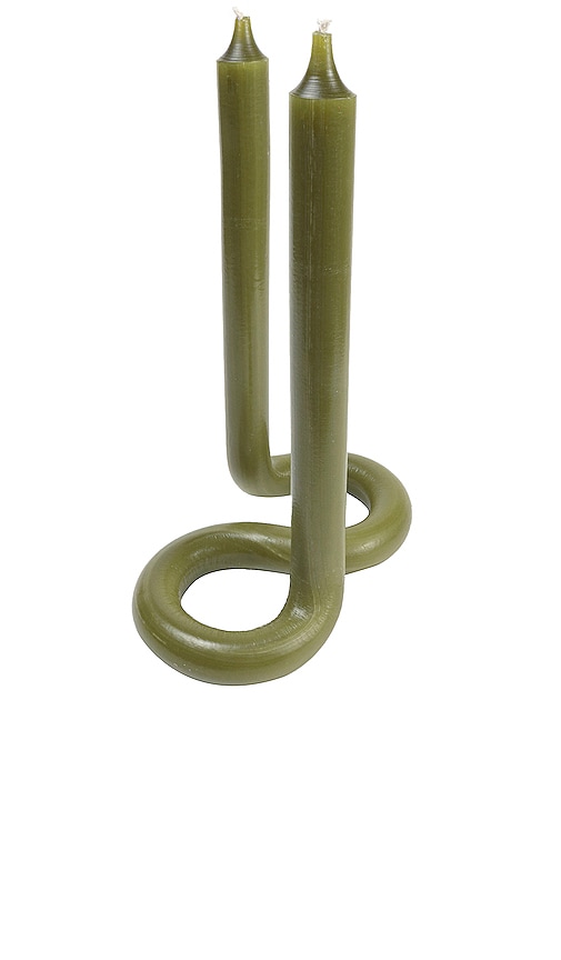 54 Celsius Twist Candle in Olive