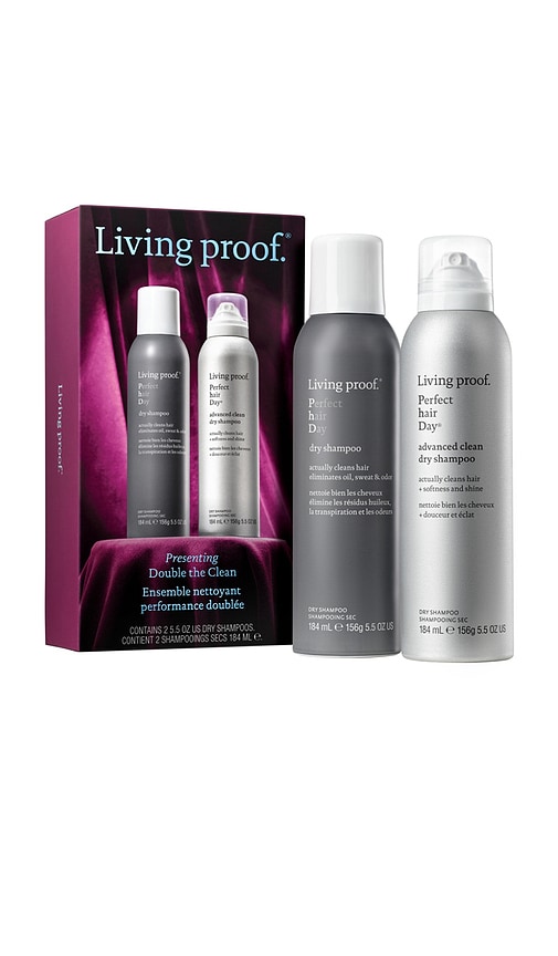 Living Proof Presenting Double The Clean Dry Shampoo Duo