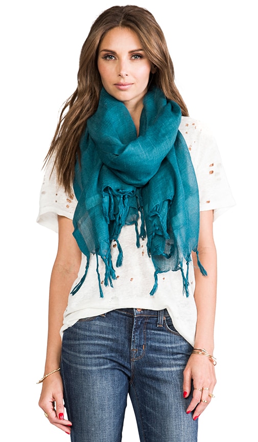 Knotted Tassel Scarf