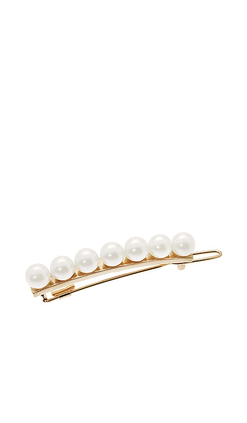 BROCHE PARA EL PELO PEARL & METAL TIGE BOULE