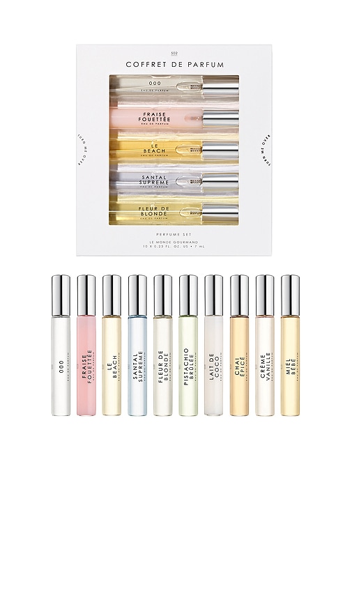 Le Monde Gourmand Coffret De Parfums Set 10 Piece Purse Spray