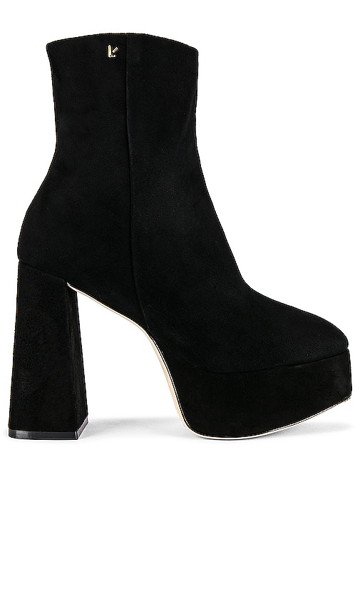 Larroude Dolly Bootie in Black | REVOLVE