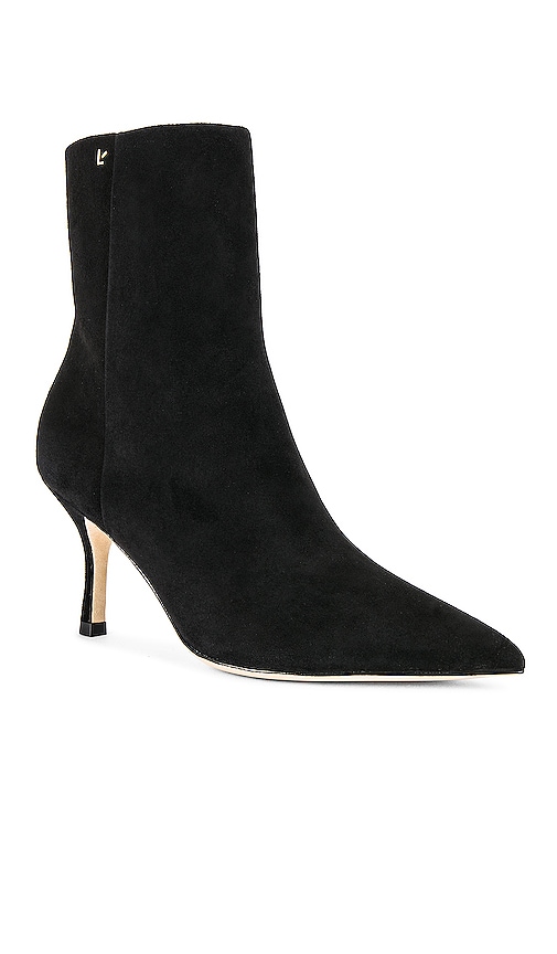 Shop Larroude Mini Kate Bootie In Black