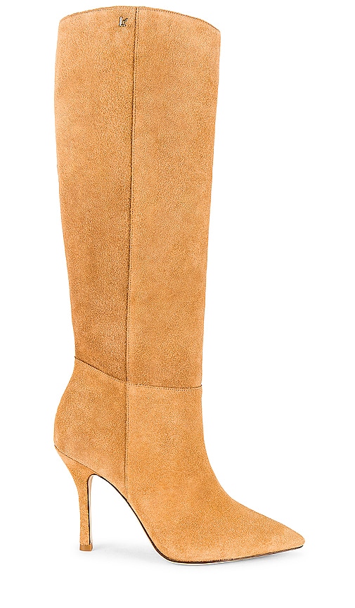 Shop Larroude Kate Boot In Toasted