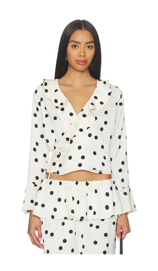 Lisa Says Gah Ricki Wrap Top