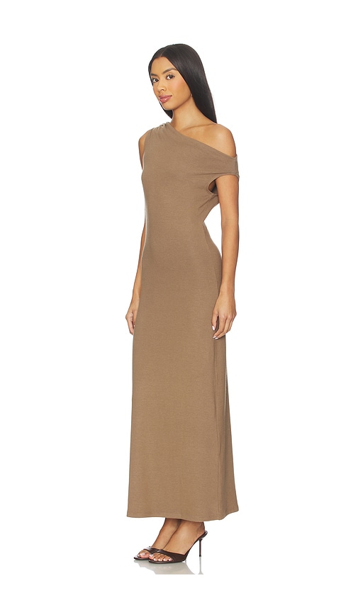  Leset Maxikleid Lauren In Brown. Größe Xs. Also In S, M. 