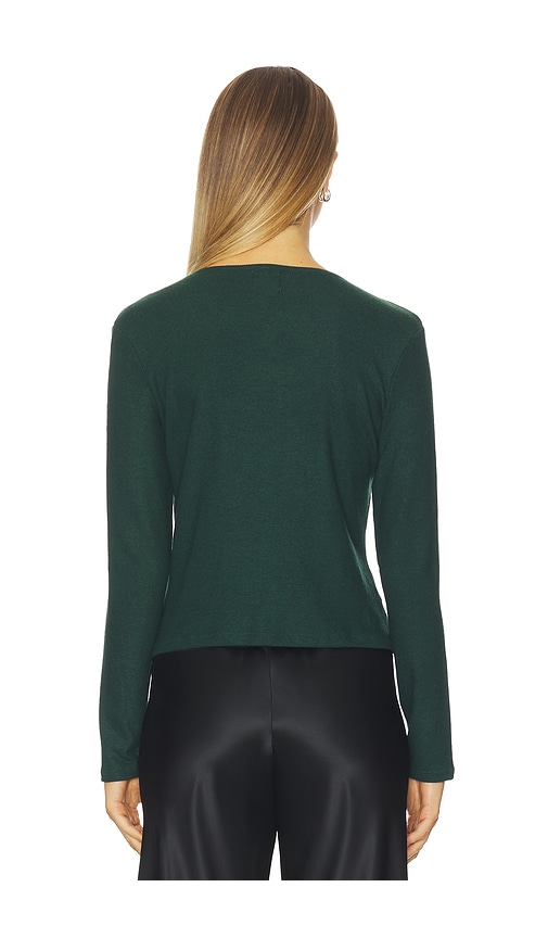  Leset Cardigan Lauren In Dark Green. Größe S. Also In Xs. 