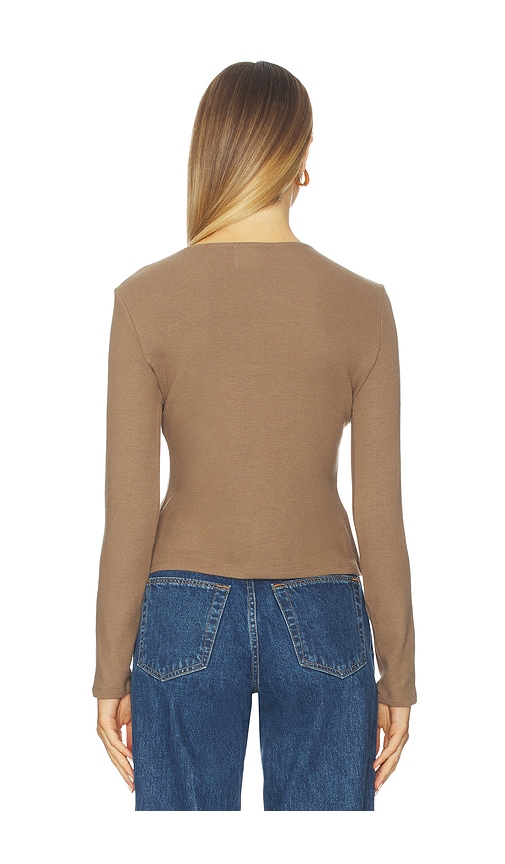  Leset Cardigan Lauren In Brown. Größe S. Also In Xs. 
