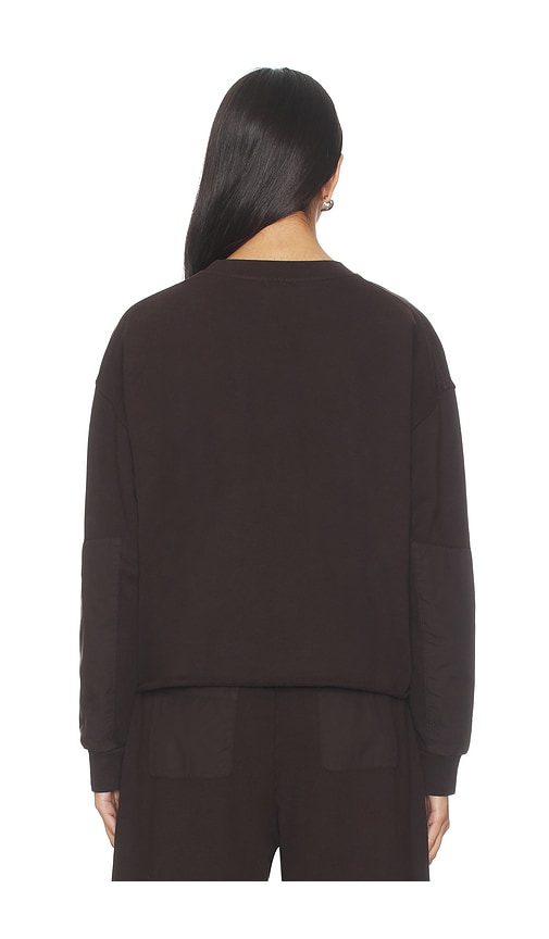 Leset Patch Crew Pullover Jamie In Chocolate. Größe S. Also In Xs. 
