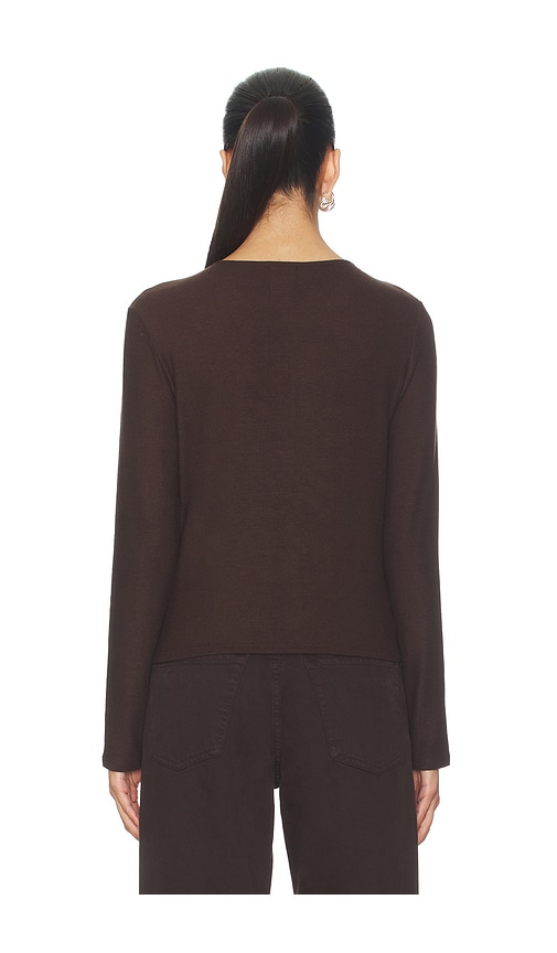  Leset Cardigan Classic Lauren In Chocolate. Größe S. Also In Xs. 