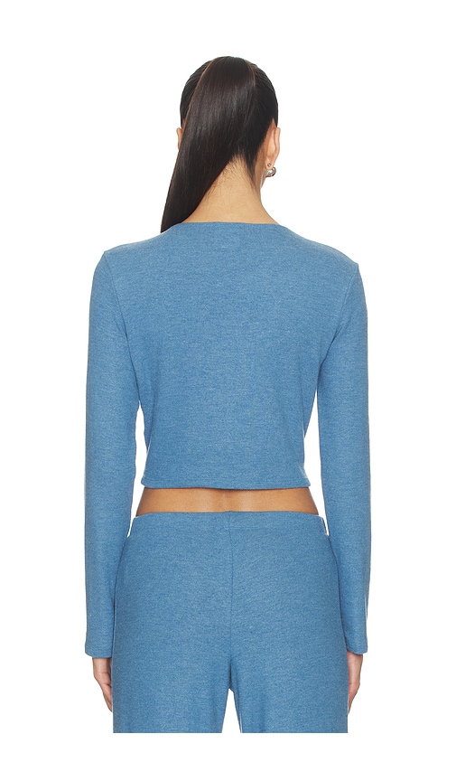 Leset Crop-cardigan Ii Lauren In Blue. Größe S. Also In M. 