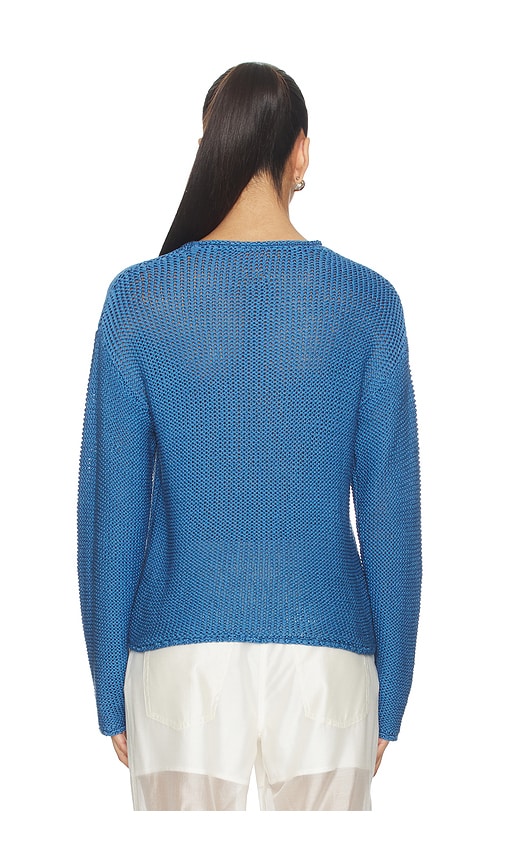  Leset Ben Crew Pullover In Blue. Size Xs. Also In S, L. 