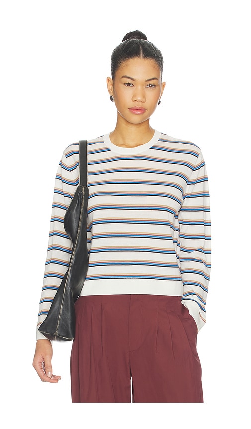 LESET James Stripe Classic Crew