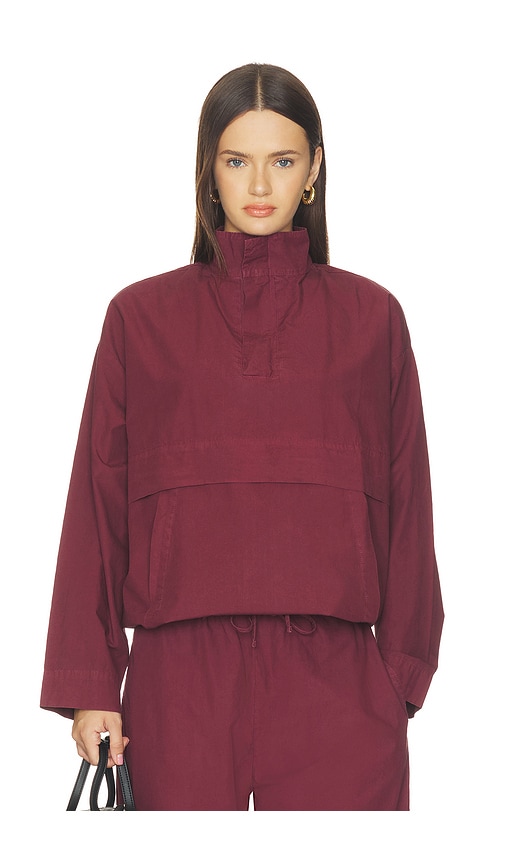 LESET Kyoto Anorak en Burgundy. Taille L. Also en XS, S, M, XL.