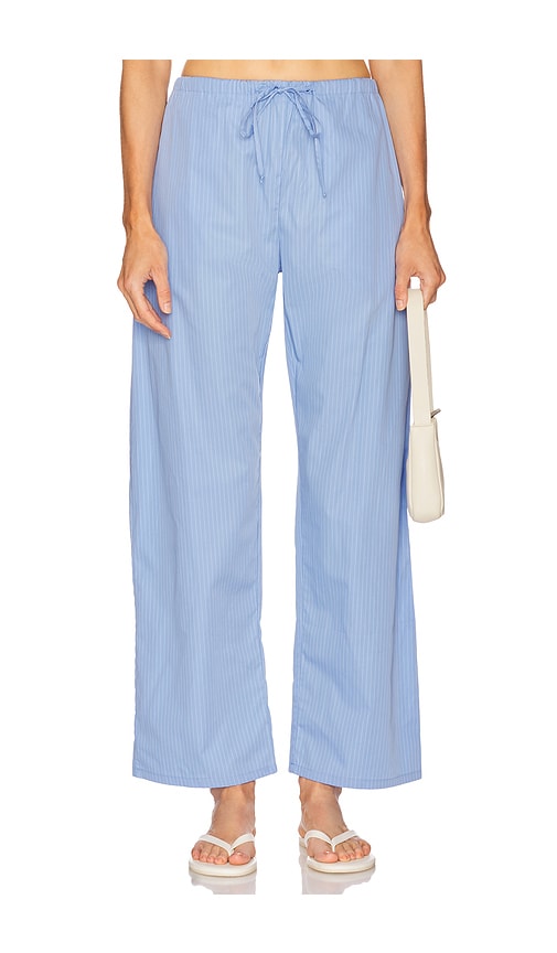 Yoshi Drawstring Pant in Baby Blue. - size L (also in M, S) - LESET - Modalova