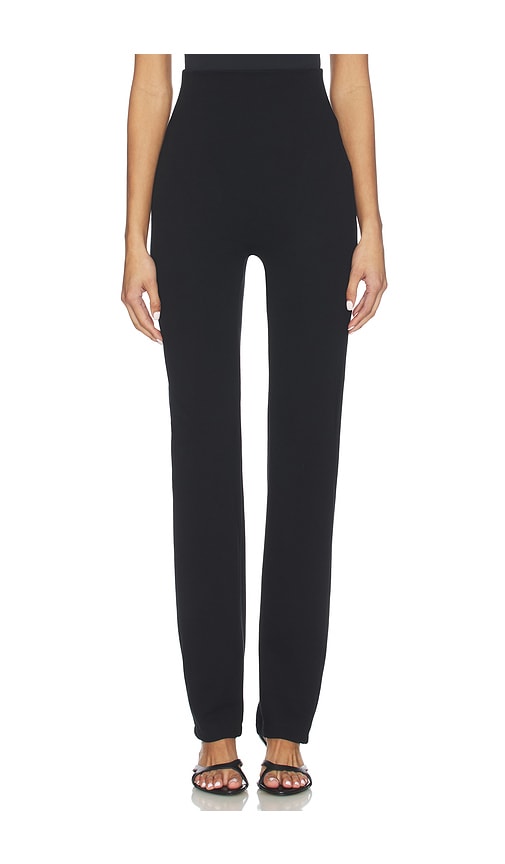 Leset Rio High Waist Straight Pant Ii In Black