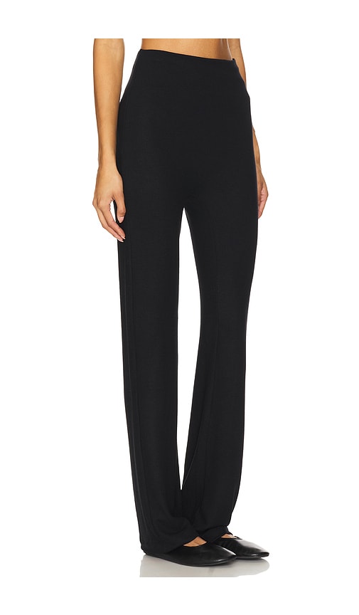 Leset Lauren Straight Pant In Black