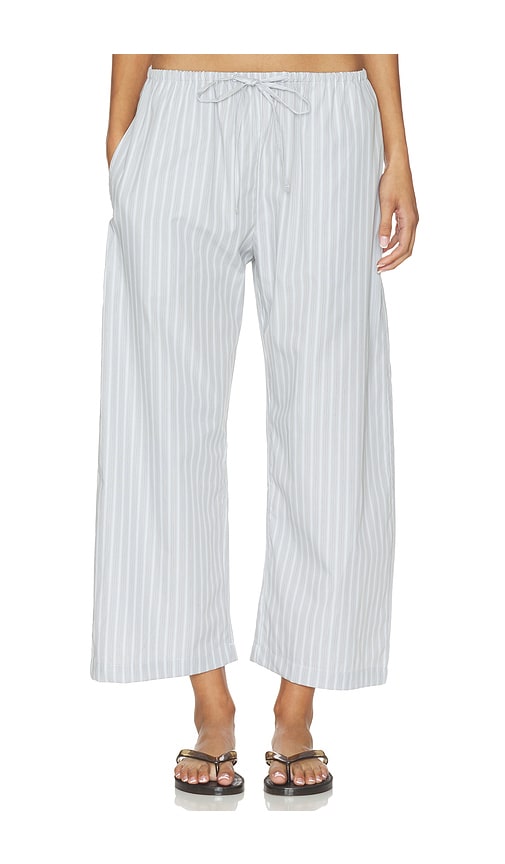LESET Yoshi Stripe Crop Drawstring Pant