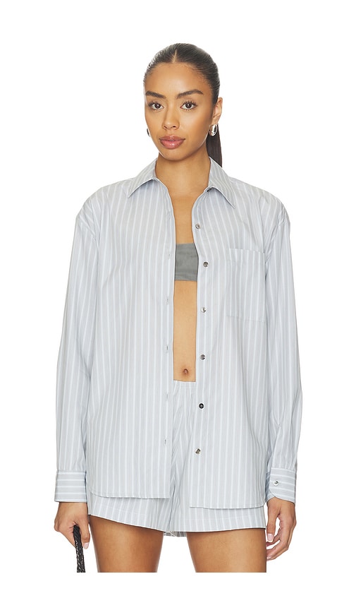 LESET Yoshi Stripe Classic Button Down
