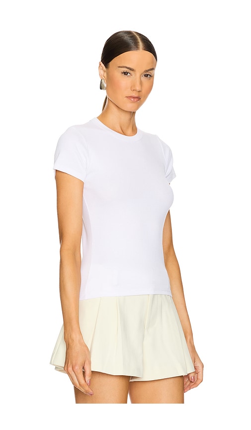 Kelly Slim Fit Tee in White. - size XL (also in L)