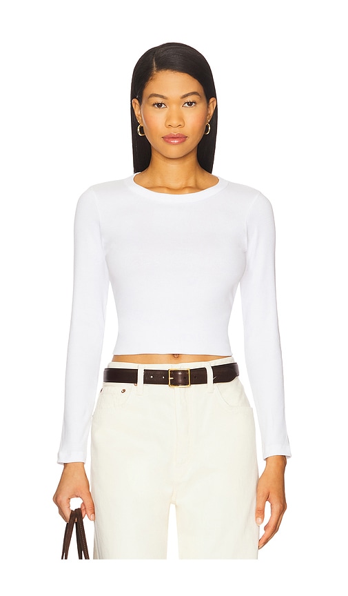 Kelly Slim Fit Long Sleeve in White. - size XL (also in M, S, XS)